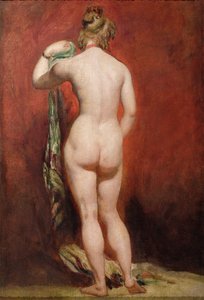 Nudo femminile in piedi